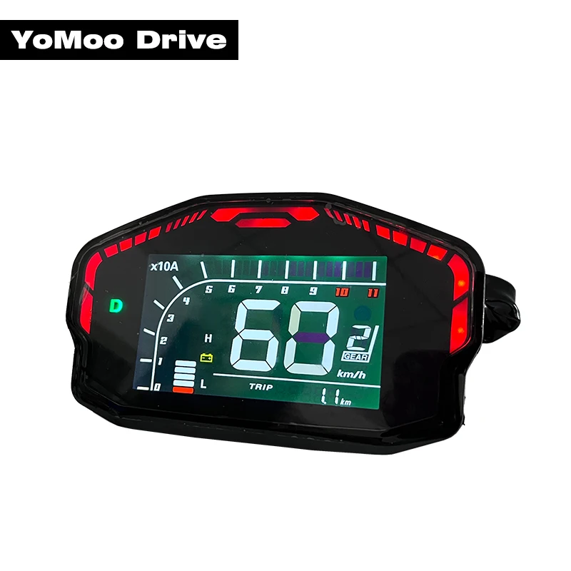 DKD ONE-LIN Communication Electric Scooter LCD Speedometer Display For Votol and Fardriver Controller