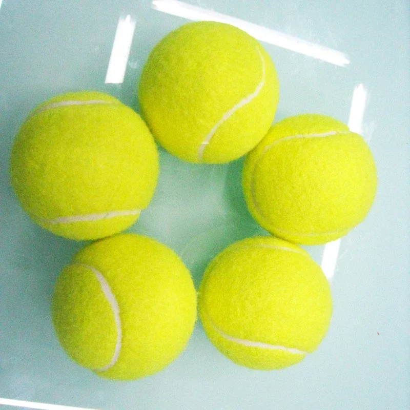 Durable Tennis Balls for Dogs, High Bounce, Practice, Training, Outdoor Elasticity, Bite Chase, Chase, 1 Pc, 65mm