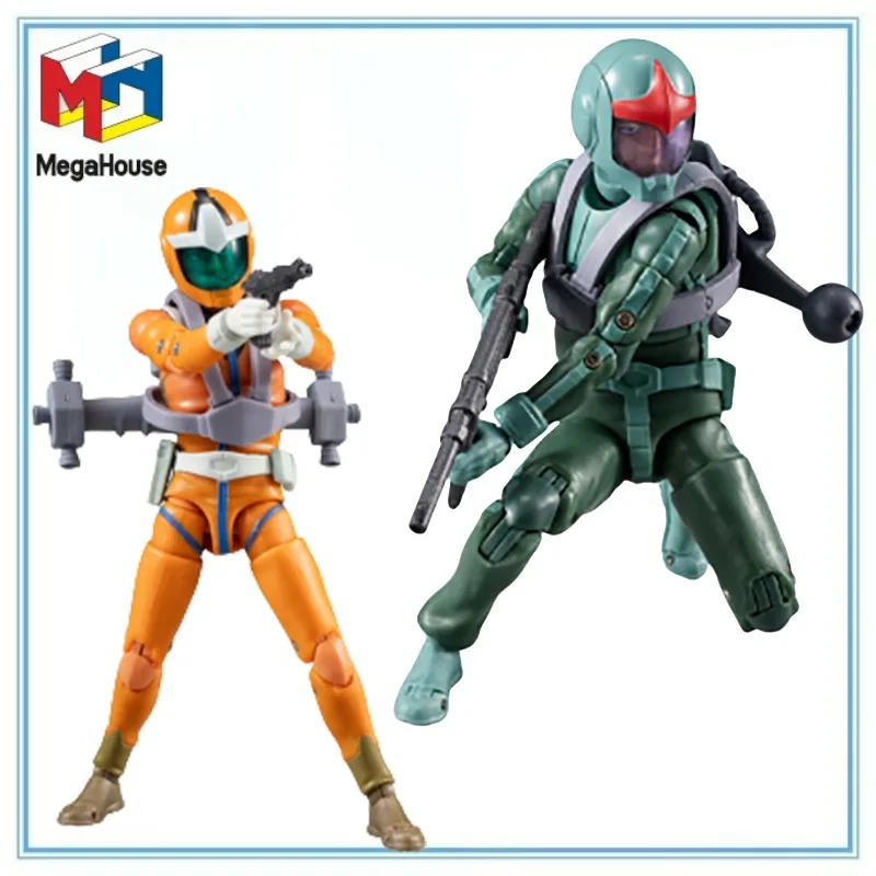 

Оригинальная коллекция MegaHouse серии G.M.G 06, мобильный костюм Gundam Gene Duchy из Китая, обычная военная форма, солдатские подарки, игрушки
