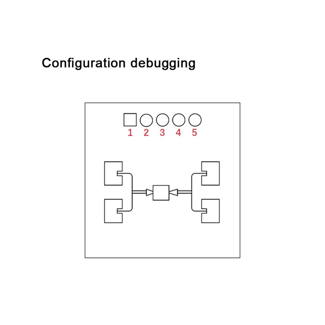

Модуль датчика присутствия человека 24 ГГц TTL Последовательная связь LD1115H Обнаружение микродвижения