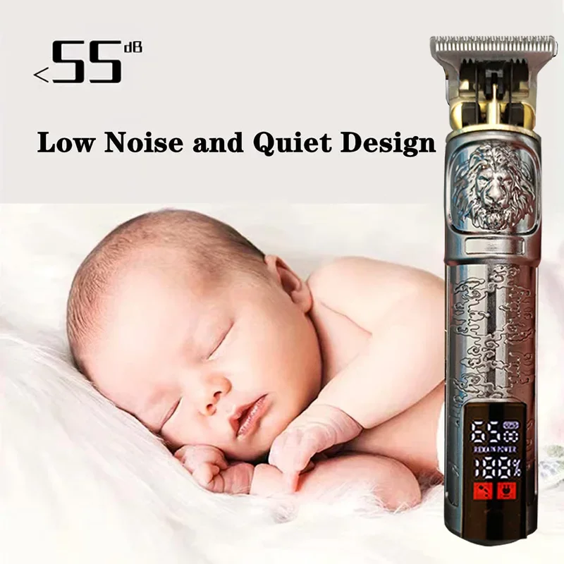 Professional Hair Clipper for Men Cutting Machine Shaving Haircut Beard trimmer Barber Cutter Mower Mens Electric Shaver Barber