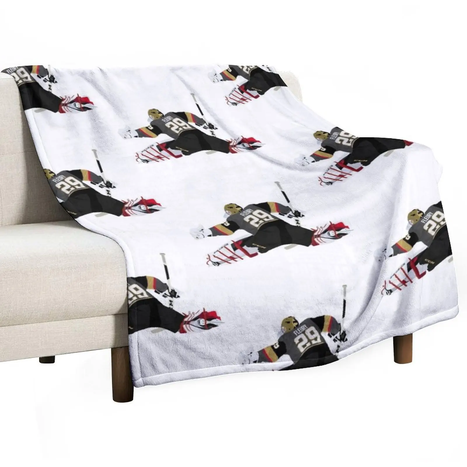 Marc-André Fleury Throw Blanket Flannels For Sofa Thin Blankets