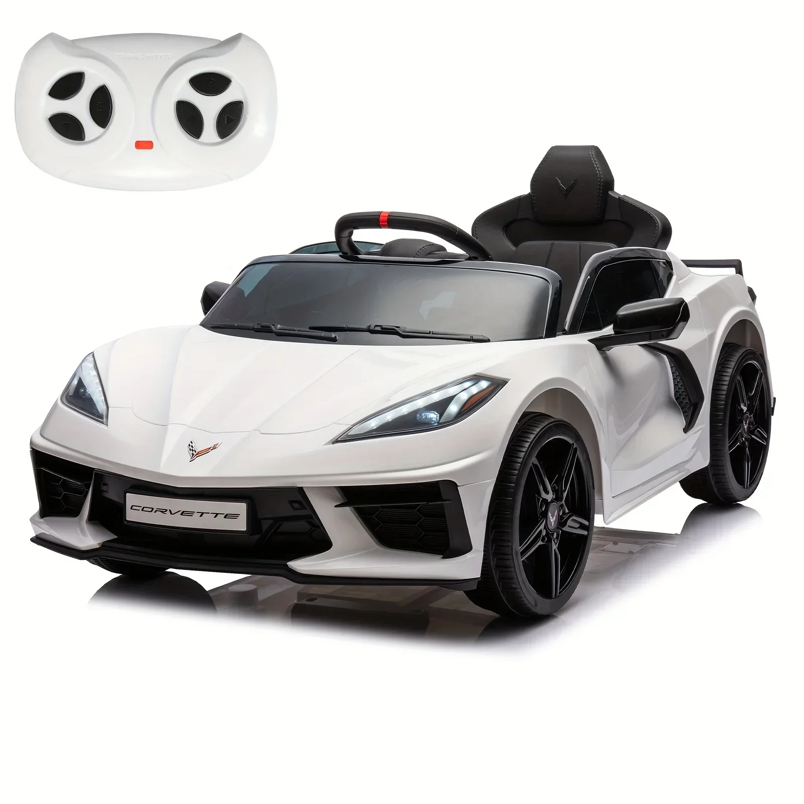 12V Electric Ride On Car With Remote Control, Music Play for Kids Outdoor