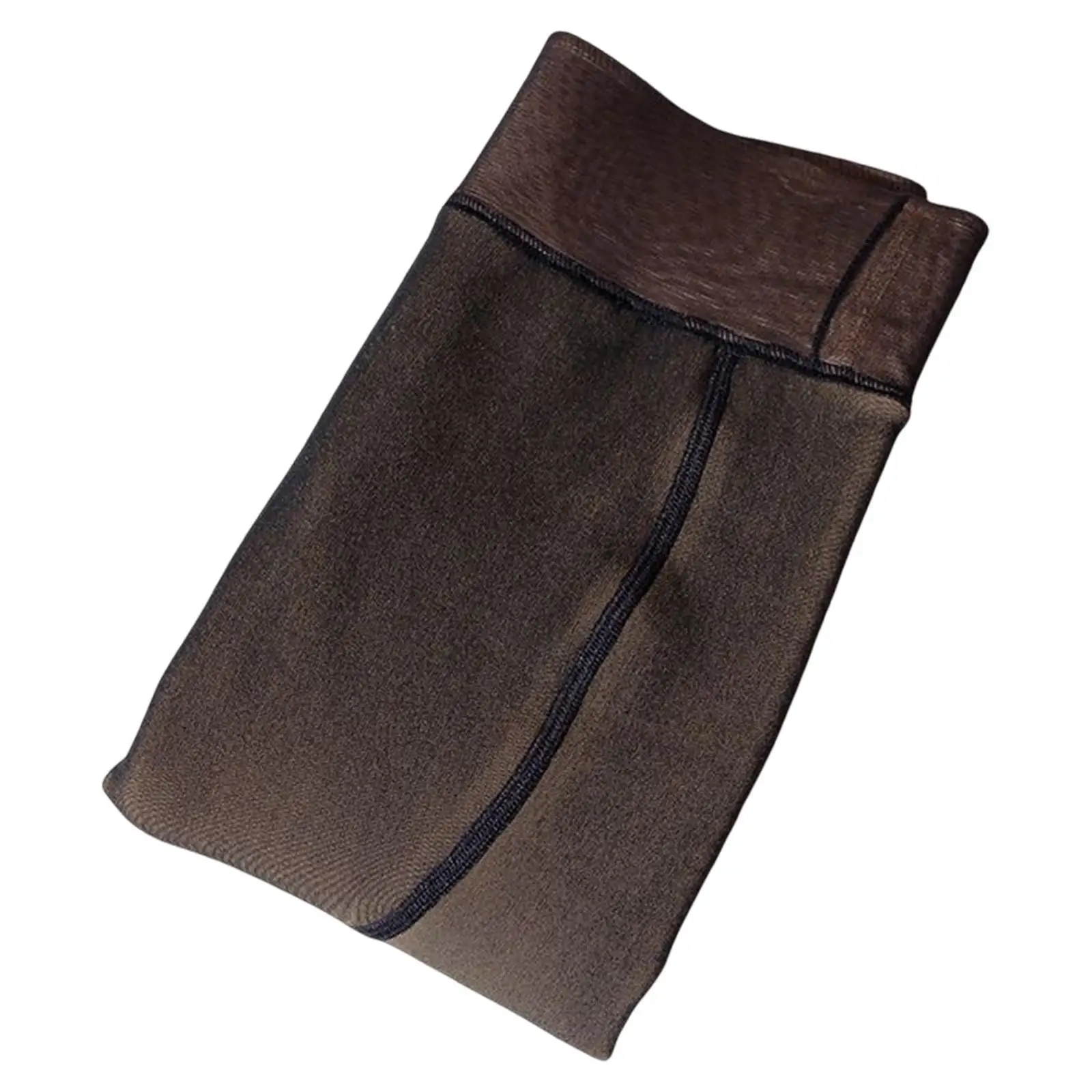 المرأة صوف مبطن الجوارب عالية الخصر جوارب الحرارية تمتد مبهمة ضئيلة خطوة سوداء القدمين #4