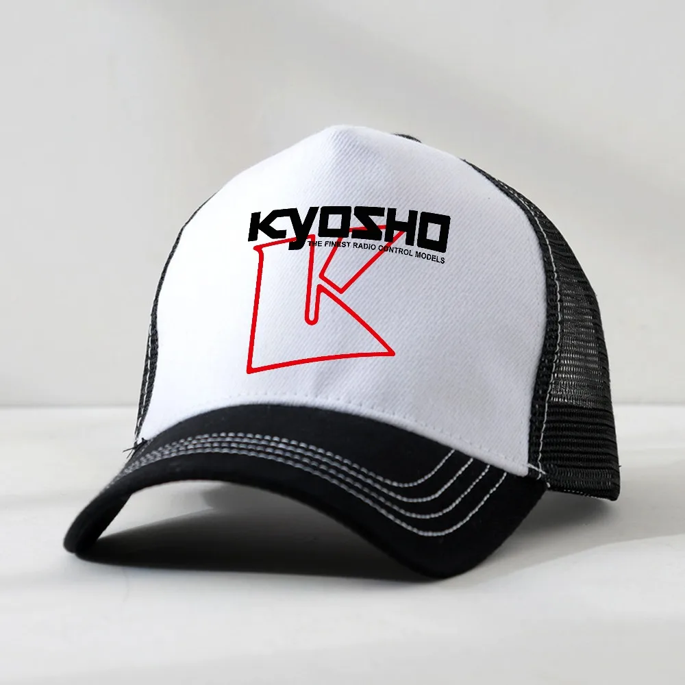 

Unisex casual cool hat Kyosho Japan RC Racing Baseball Cap Men's Original Novelty Mesh breathable Trucker Hat Casquette Gorras