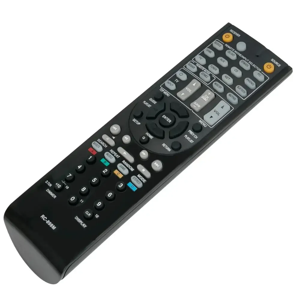 New RC-898M Replaced Remote Control fit for Onkyo TX-NR646 TX-NR747 TX-NR545 AV Receiver