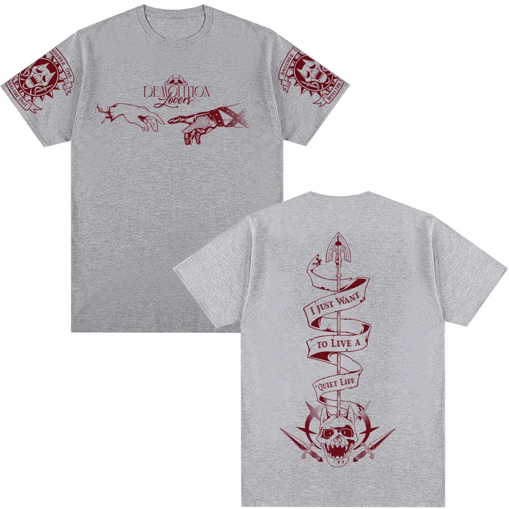 Anime Jojo Bizarre Adventure T-Shirt Killer Queen Manga Grafik T-Shirt Männer Frauen Casual Baumwolle Kurzarm Übergroße T-Shirts