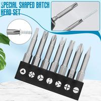 Special Shaped Screwdriver Set  U-shaped Y-Type Triangle Inner Cross Three Points Screwdriver Bit Tool