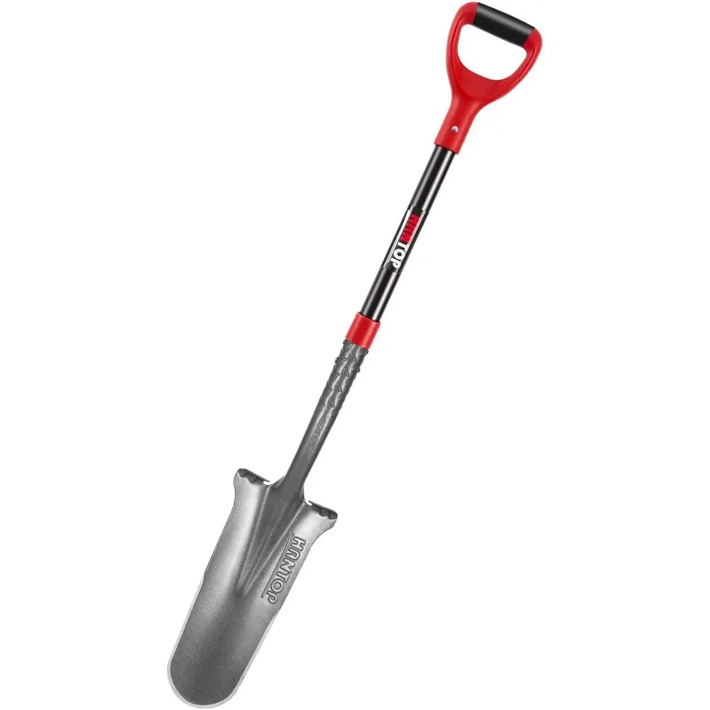 

Drain Spade, Digging Garden Shovel with iberglass Handle or Digging,Gardening,Trenching,Transplanting,44 inches