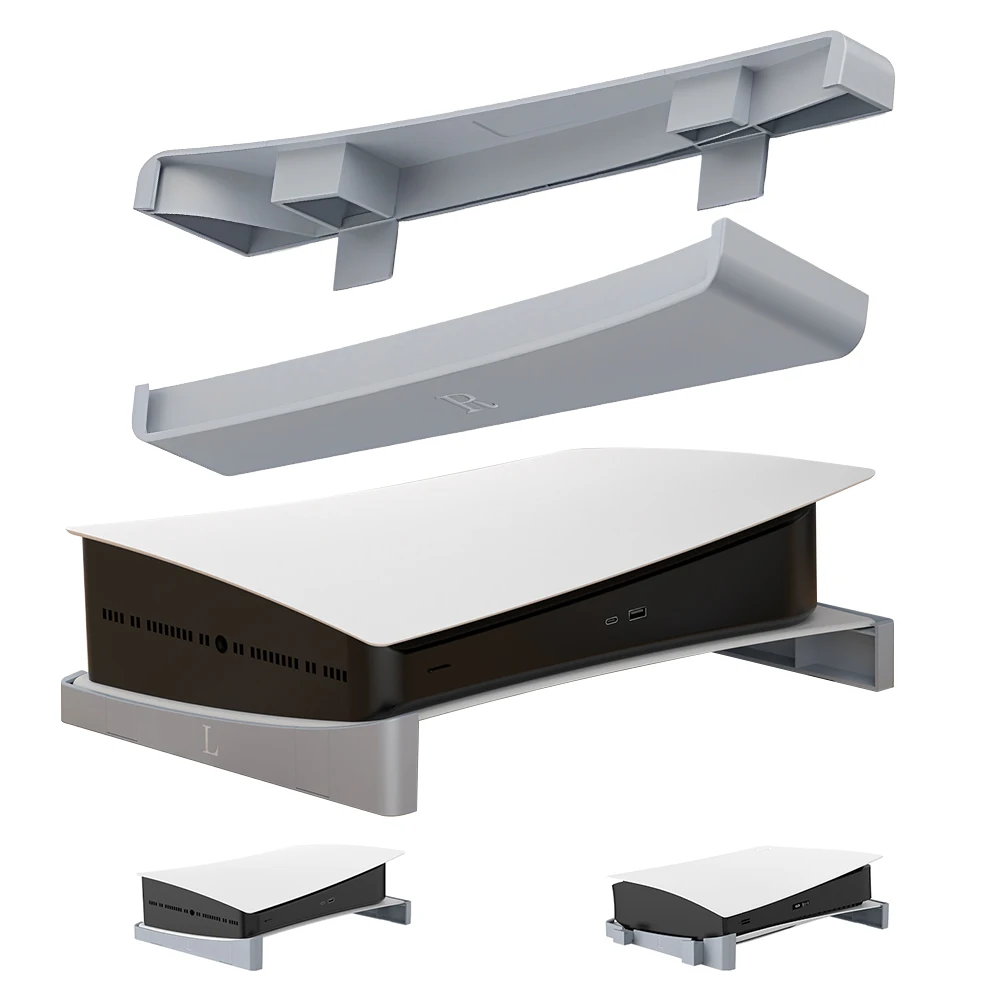 Für PS5 Horizontale Basis Ständer Halter Konsole Ständer Spielkonsole Basis Ständer Halter für Playstation 5 Disc & Digital Edition