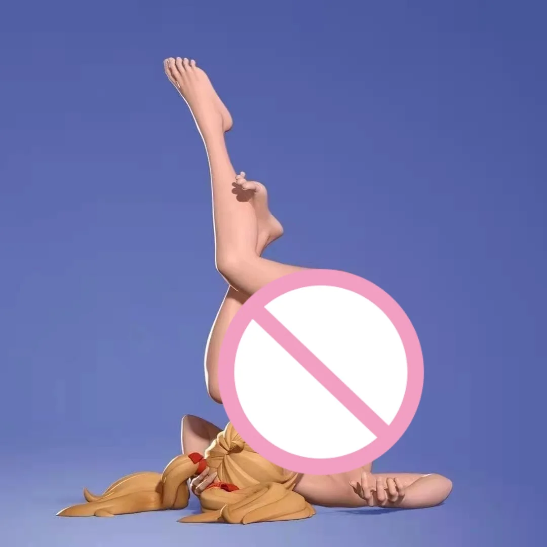 

1/24 Scale Resin Figure Assemble Model Kit Practicing Yoga Girl Unassembled and Unpainted 3D printing toy 130