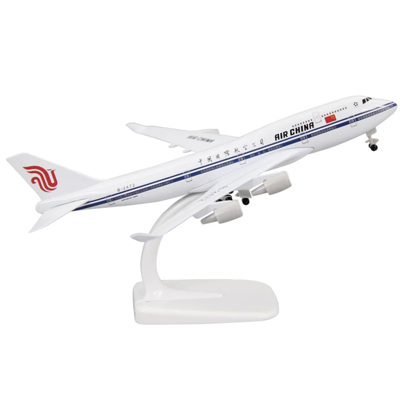 

Diecast 1:300 Scale Air China B747-400 Civil Aviation Alloy & Plastic Passenger Jet Model Toy Gift Collection Simulation