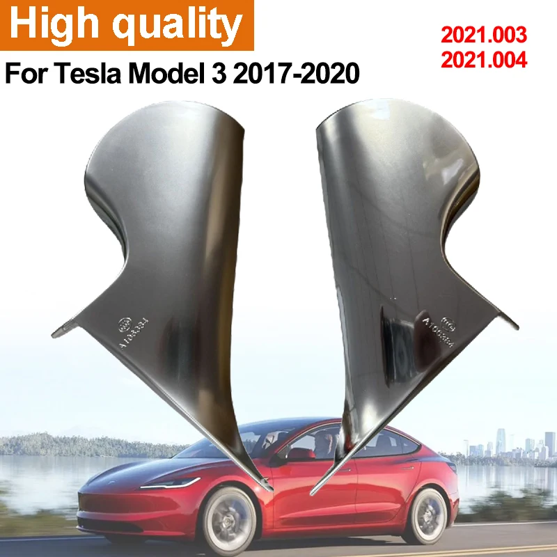 For Tesla Model 3 2017-2020 Old Model Electroplated Rearview Mirror Lower Inner Shell 2021.003 2021.004 Accesorios Para Auto