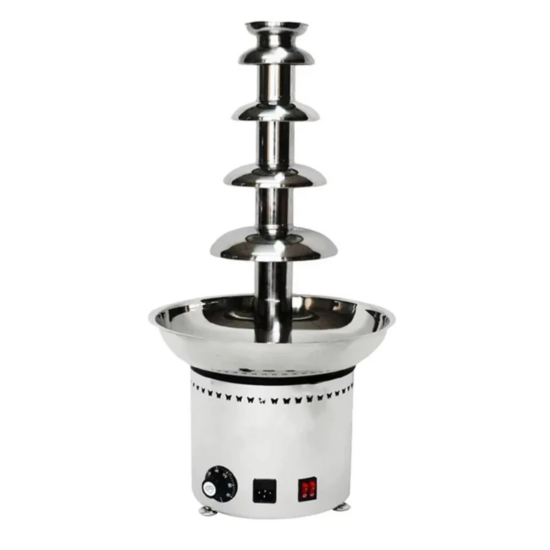 

Commercial 5-layer chocolate fountain stainless steel electric chocolate waterfall fountain machine