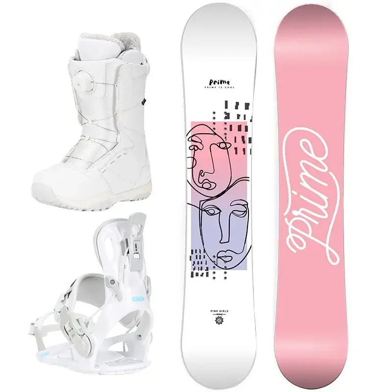 

2024 Freestyle Traditional Inclination Blank Snowboard with Bundles and Boots