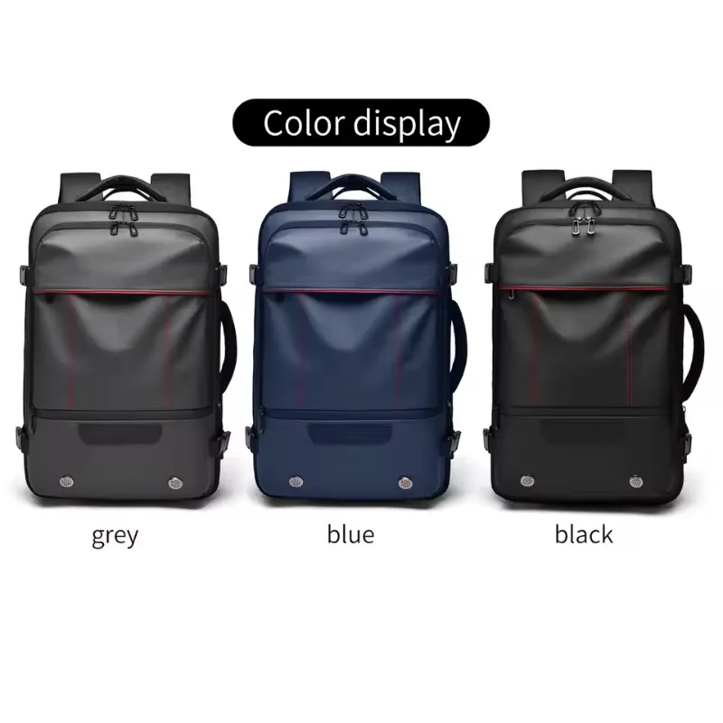 WEIXIER 16'' High-end Business Backpack With Expandable Capacity And Sense Of Luxury Waterproof Fashion Travel Backpack view 6