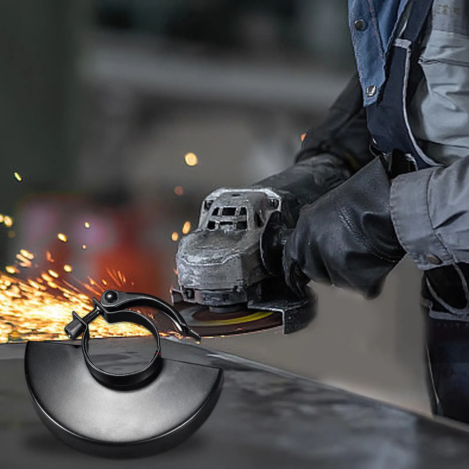 Angle Grinder Safety Cover Quick Replacement Grinding Wheel Protector Enlarged Dust and Dust Protector Grinder Cover Power Tool
