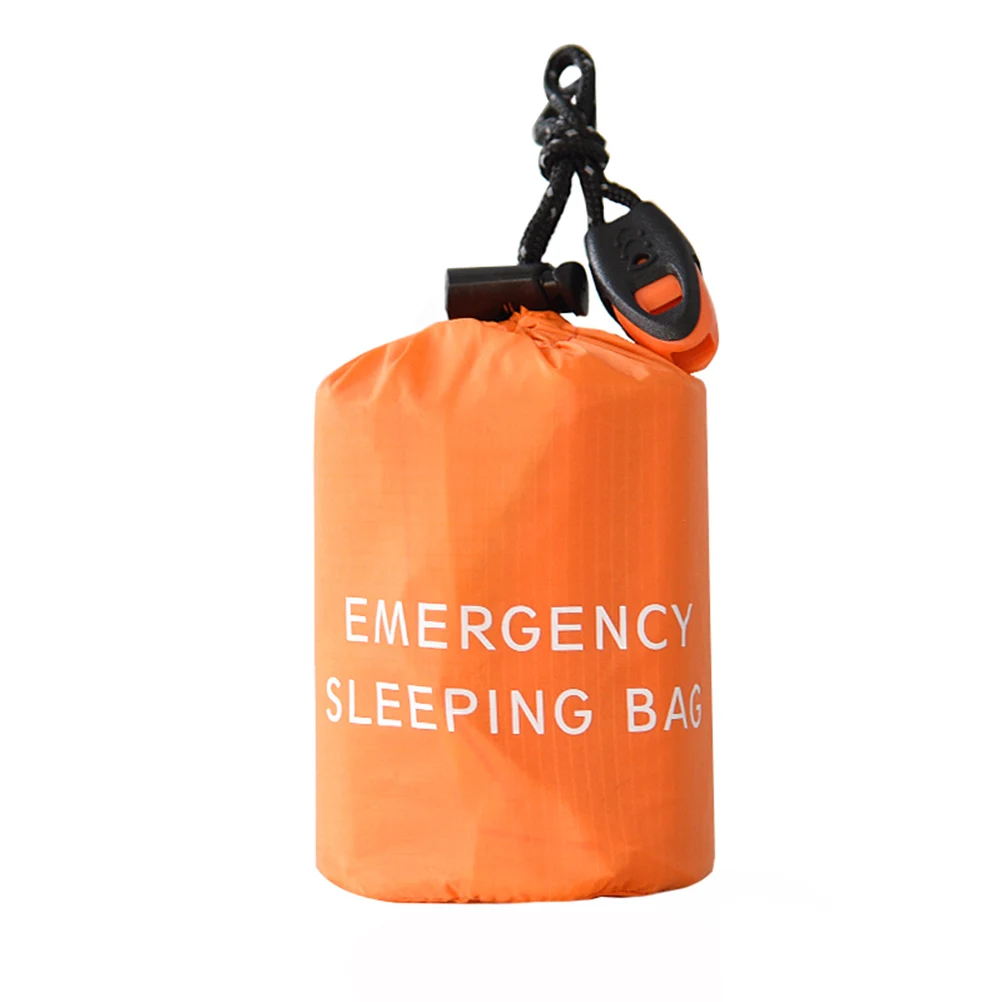 

Emergency Sleeping Bag PE Aluminum Film Tent Lifesaving Insulation Blanket First Aid Mat Lightweight Compact Portable Outdoor