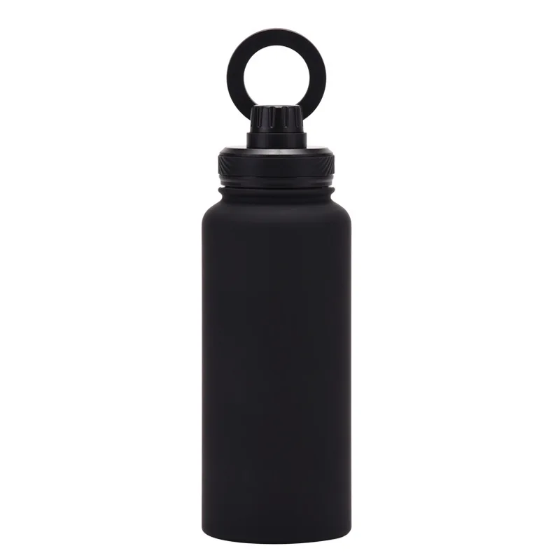 phone holder with insulated and cold sports insulated cup, 1000mL capacity water bottle/bucket/insulated cup, insulated cup/milk