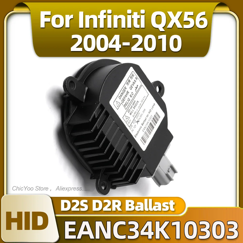 

EANC34K10303 Headlight D2S D2R Drive Light Control Unit Xenon Ballast Model For Infiniti QX56 2004 2005 2006 2007 2008 2009 2010