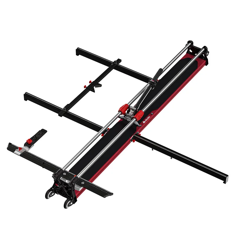 KING double track heavy duty manual tile push knife high precision floor tile rock slab large plate tile cutting machine