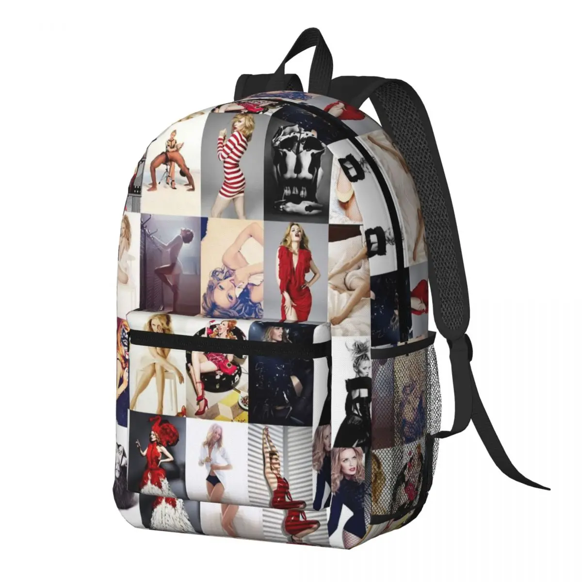 

Kylie Minogue Backpack Daypack Large Capacity Kids BookBag School Bag Shoulder Bags for Men Women