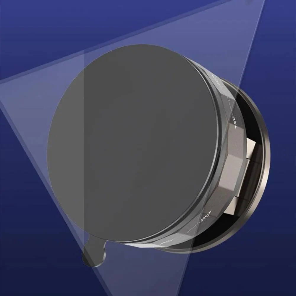 Suporte para carro conforme mostrado na imagem Suporte magnético para telefone para carro Alinhamento automático Suporte para telefone Operação com uma mão