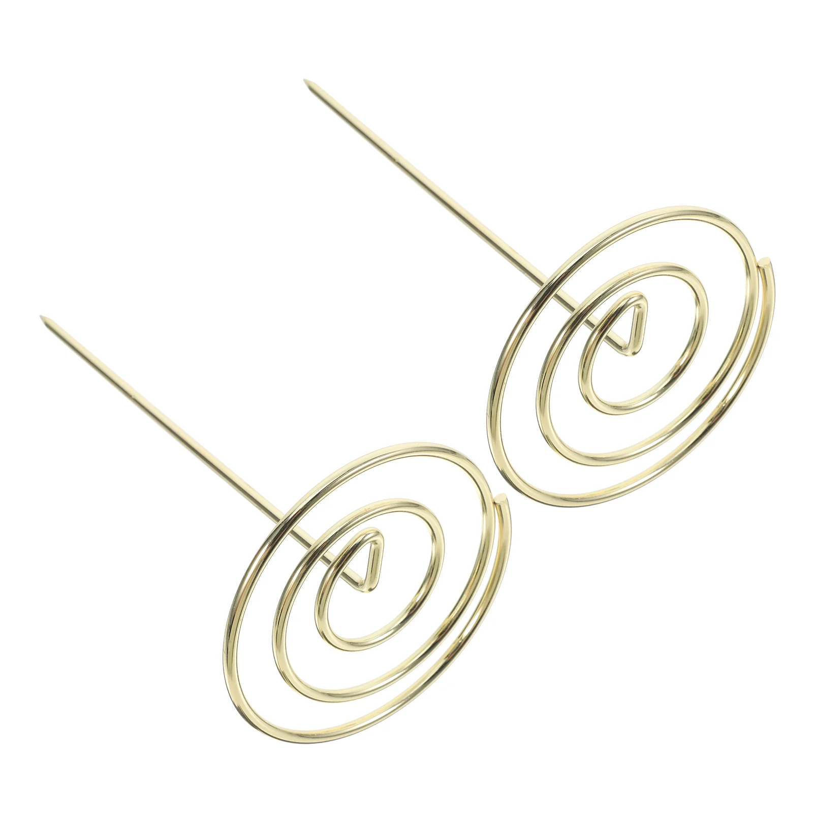 

2 Pcs Menu Note Restaurant Check Stabber Bulk Para Invoice Accessory for Summons Spindle Office