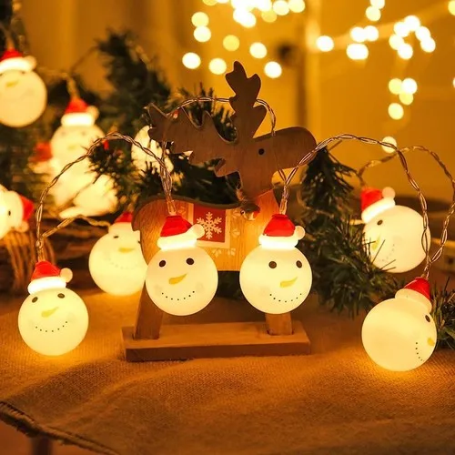 Deep Dreams Snowman Christmas Tree LED Light 10LU