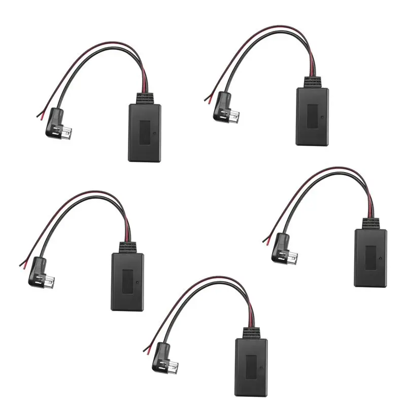 5X Car Bluetooth Audio Receiver For Pioneer Ip-Bus 11Pin Bluetooth Aux Receiver Adapter