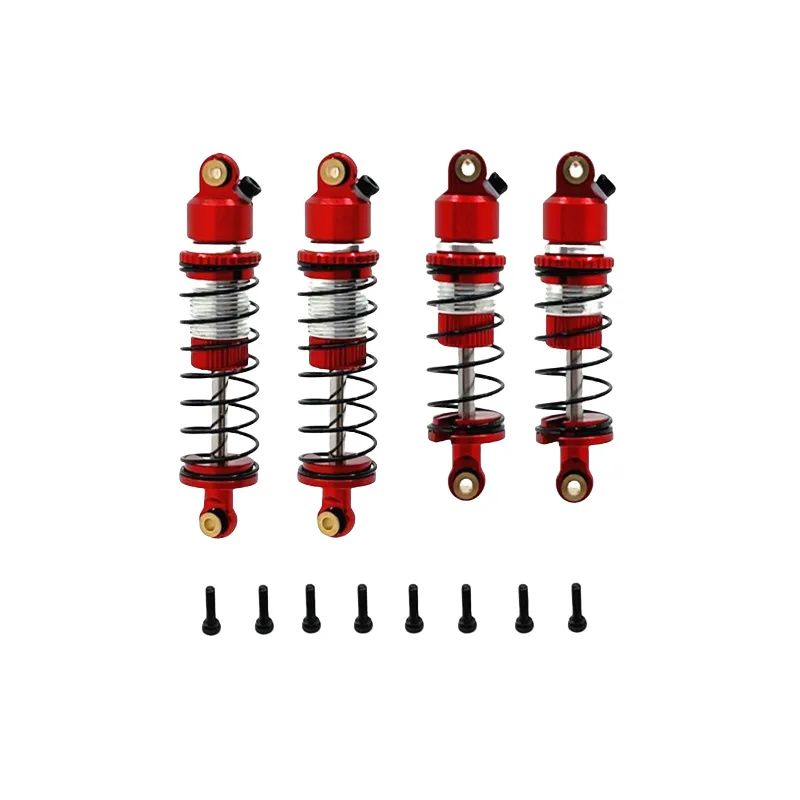 Metall-Upgrade-Fernbedienung für Autos, hydraulische Stoßdämpfer vorne und hinten, passend für WLtoys 244016. LOSI Micro-B 1/24
