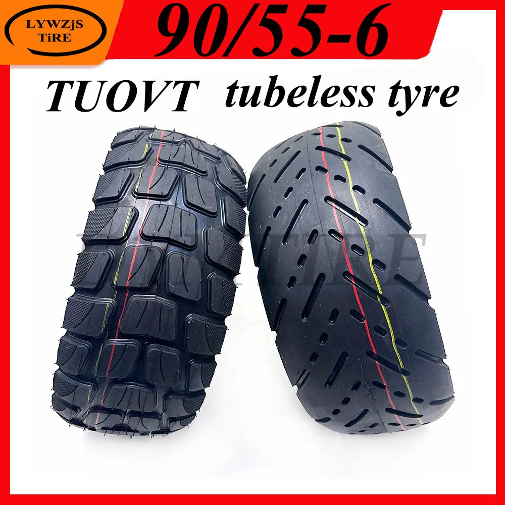 

Высококачественные внедорожные вакуумные шины 90/55-6 или 10-дюймовые городские бескамерные шины для электроскутеров, аксессуары
