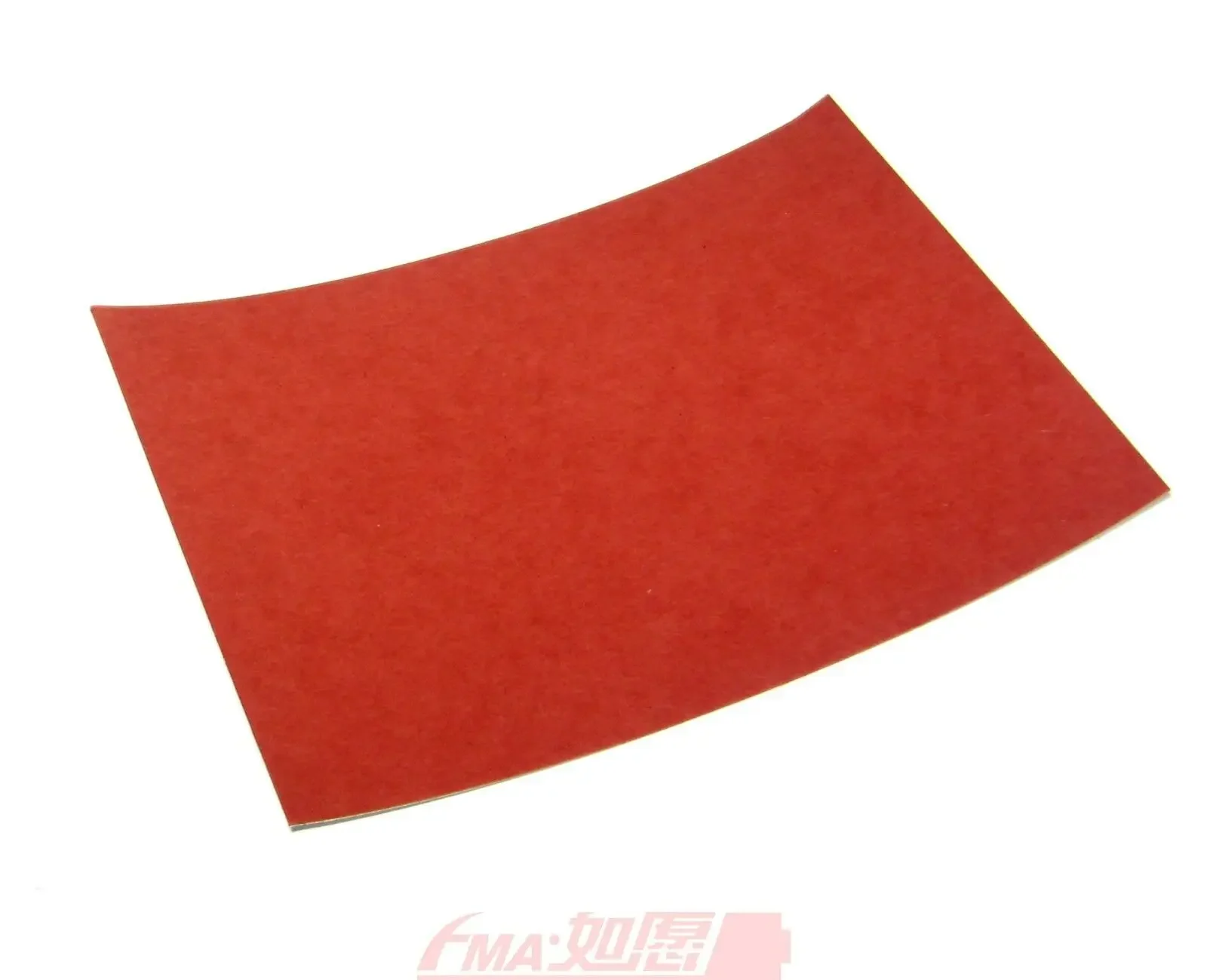 50Pcs Fish Adhesive Paper 0.5*180*250mm for Battery Electrical Insulating Red