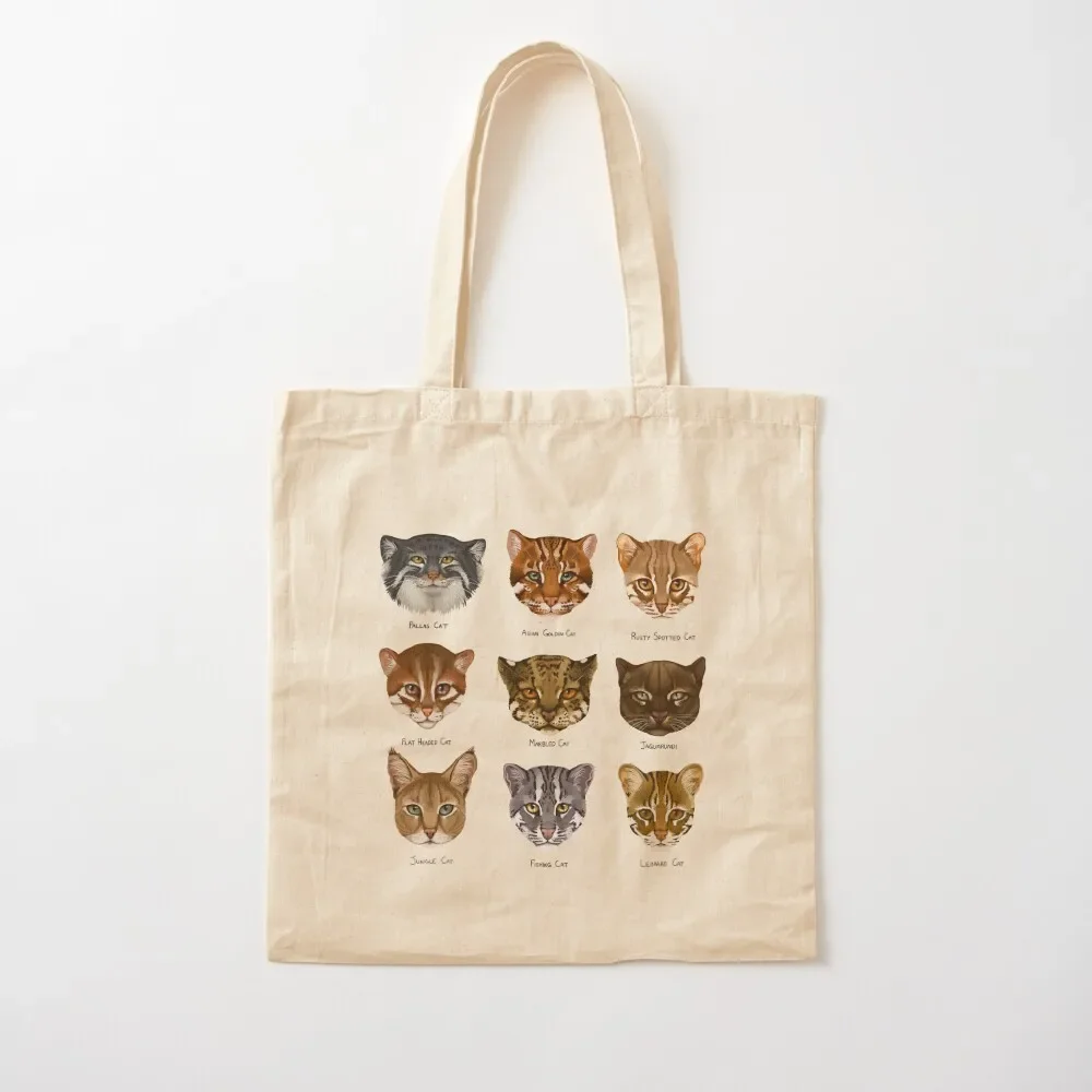 

Wild Cat Print Tote Bag cute pouch bag sacs de shopping Shopper handbag Cloth bag