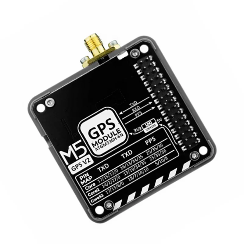 ABJF-For M5stack GPS Module V2.0 With External Antenna (AT6668)