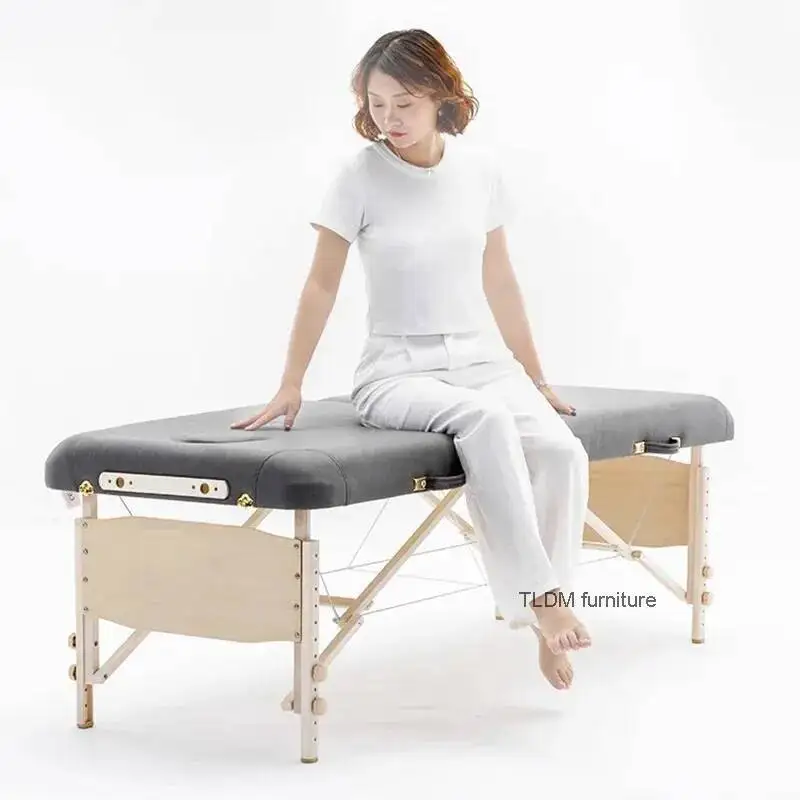 

Furniture Trendy Cozy Massage Bed Luxury Elegant Italian Design Massage Tables Premium Beauty Camillas Para Lashista Salon