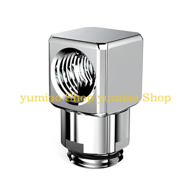 587B Adaptador junção encaixe 90 graus resfriamento água rotativo 360 graus comutação refrigeradores