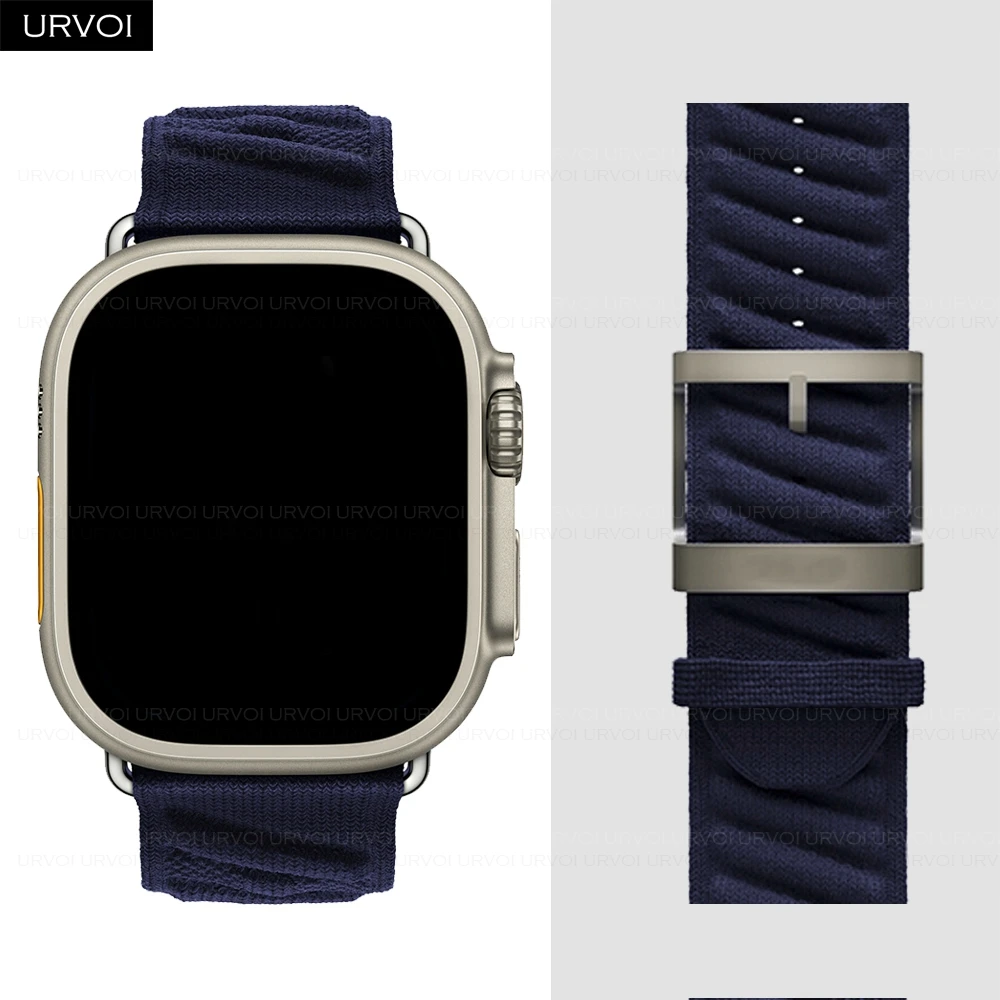 For Apple Ultra Watch Strap En Mer Knitted IWatch10 New AppleWatch 11 Nylon S9/S8SE Woven Series10 Sport 45mm 46mm 49mm 44/41mm