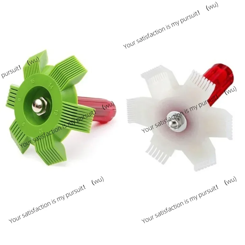 Car A/C Radiator Condenser Fin Repair Comb Cooler Air Conditioner Straightener Cleaning Tools for Auto Cooling System