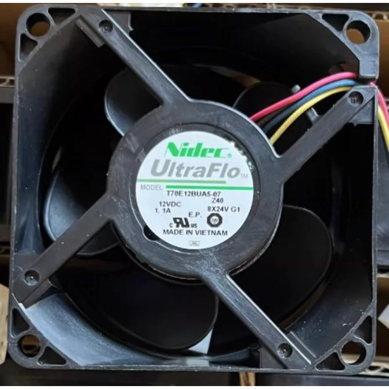 Original Cooling Fan for Nidec T70E12BUA5-07 12V 1.1A 7CM 7038 4-wire PWM Violent Fan