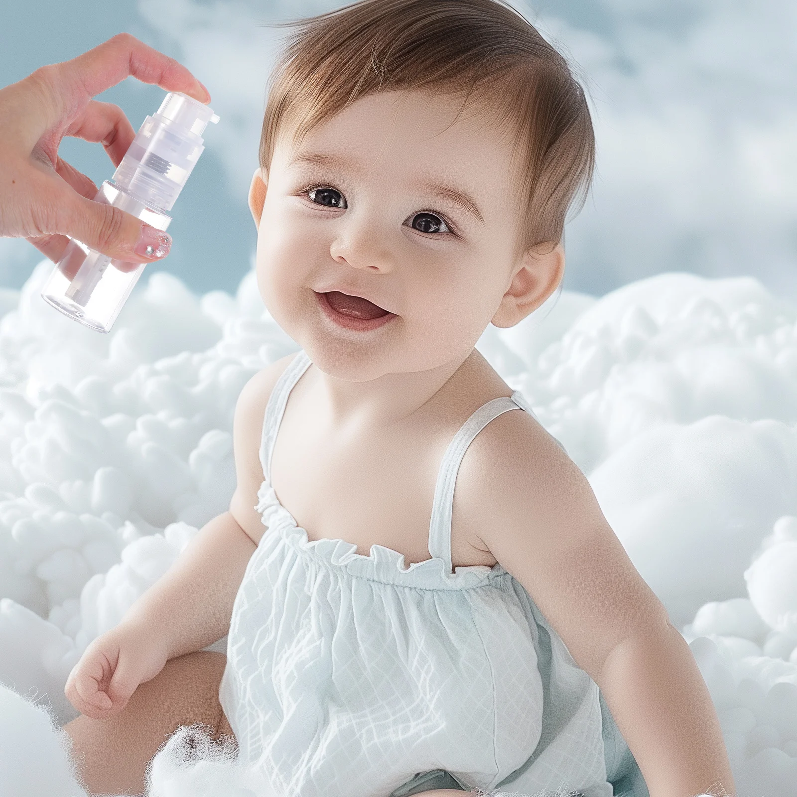 

35ml Bottle Portable Talcum Makeup Storage Container for Women Dry Powder Dispenser Travel Sub Bottle