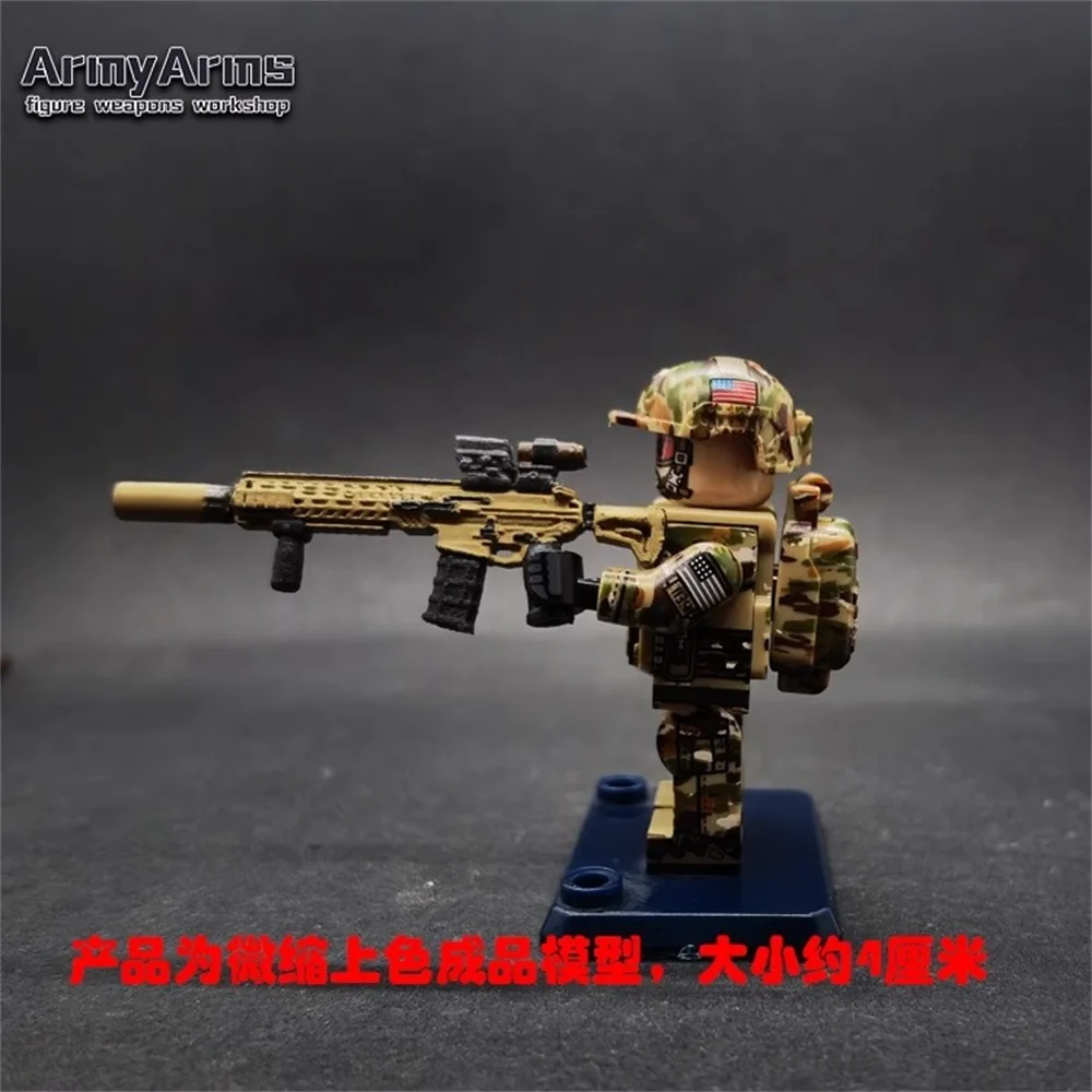 

ArmyArms Soldier Doll Scene Props 4.5CM MCX SPEAR Plastic Rifle Coating Version Model Toys For Action Figure In Stock