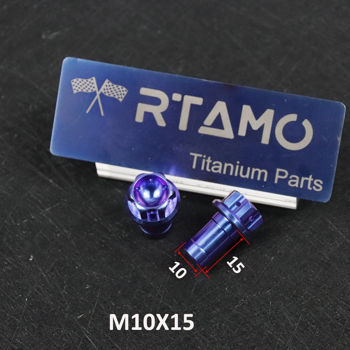 RTAMO Titânio Waste Oil Tubo Plug & Breather Tubo Plug para Modificação Motocicleta 1PC