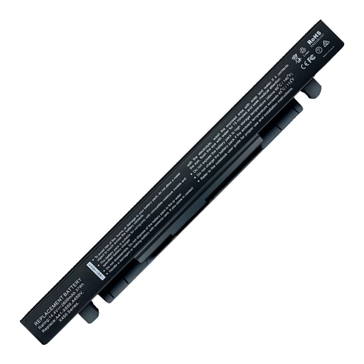 

Аккумулятор для ноутбука ASUS FH5900V A450C A550j y581 a450v W40C Y481L50 2600 мАч