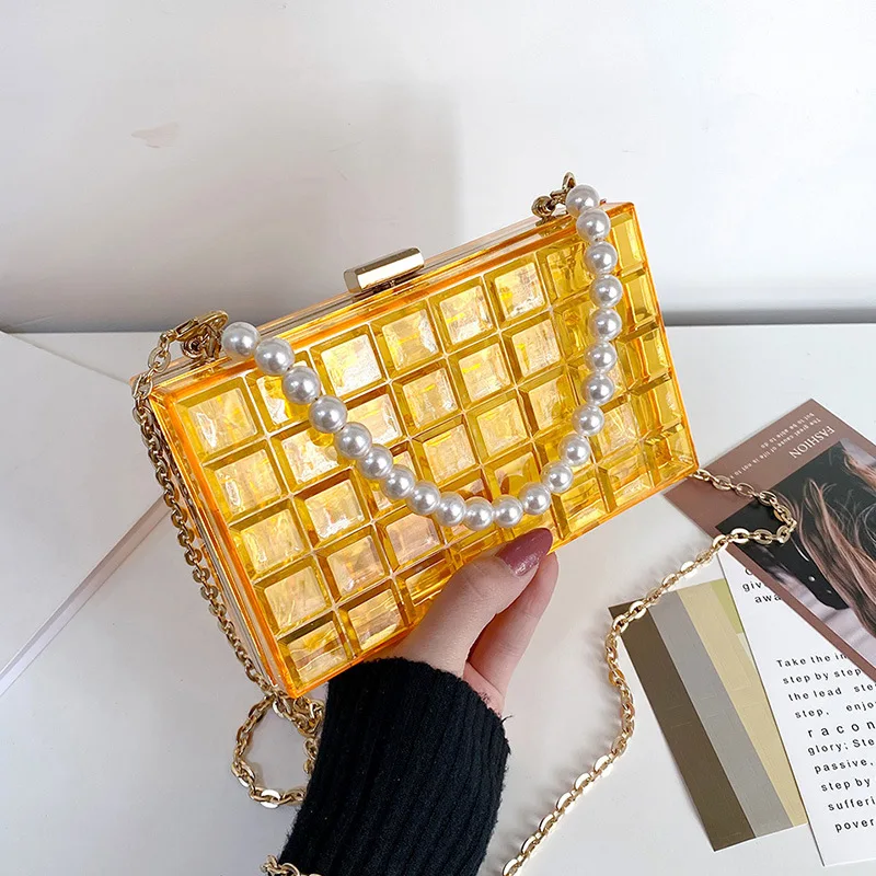 

Pearl Crossbody Bag for Women Shoulder Bags Woven Purse and Handbags Designer Bags Female Bag Bolsos De Mujer Сумка Женская Sac