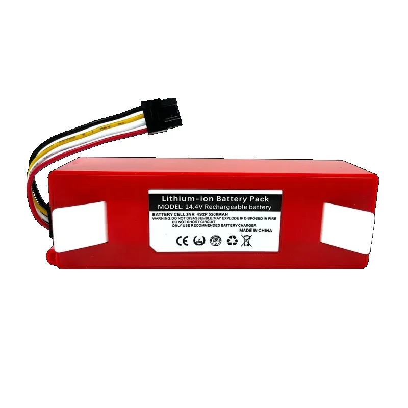 Obrázek 6: Vacuum čistič baterie náhrada pro Xiaomi roborock s50 s51 s55 T60 E352-00 S502-00 C10 E20 E35 14.4V 6.5AH SC akumulátory