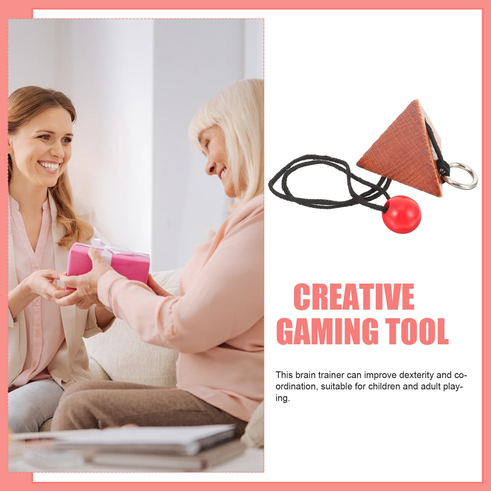 Set in legno Rompicapo Puzzle Gioco Giocattolo educativo per bambini Sollievo dallo stress per adultiPuzzlegametoy per bambini