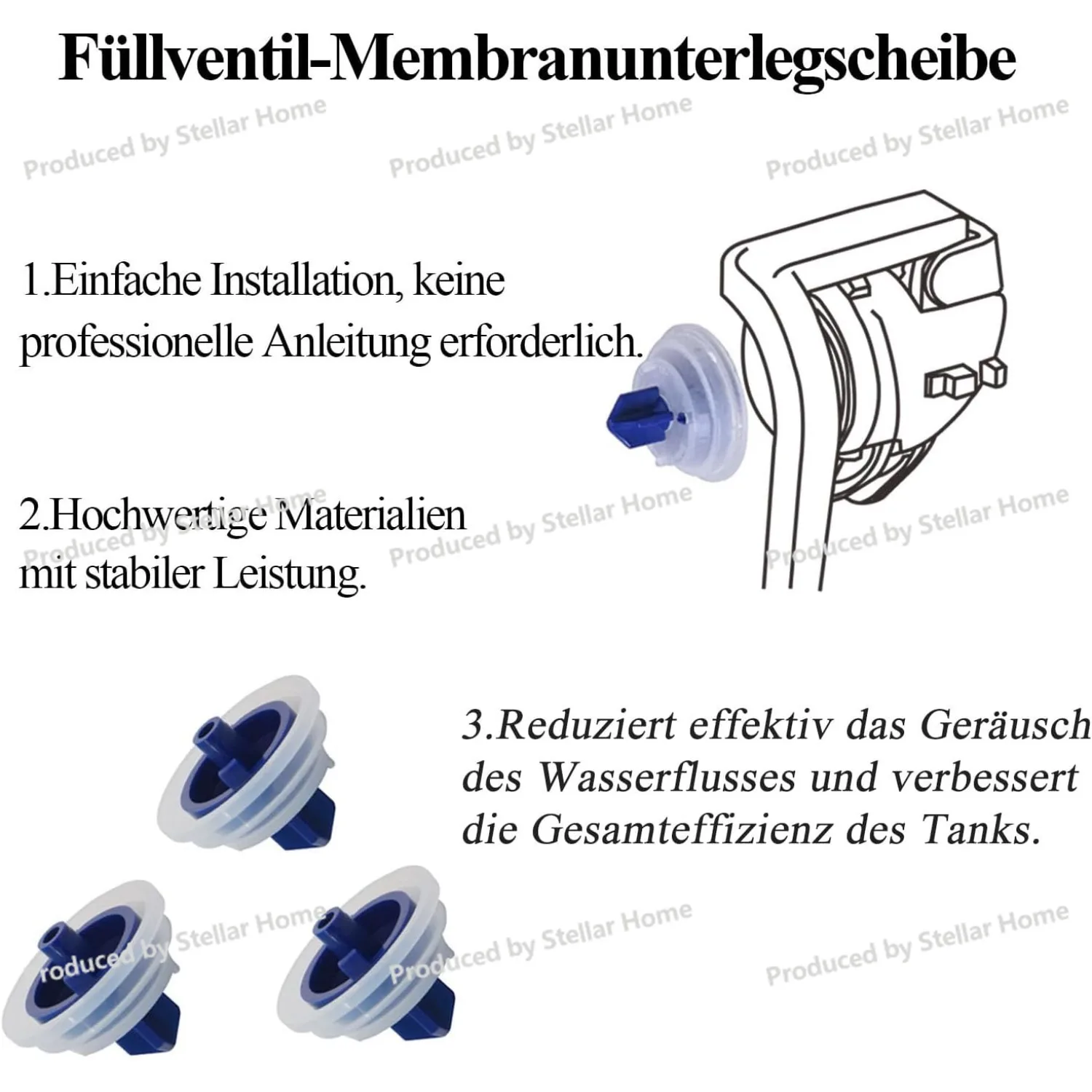 Sostituzione membrana valvola - Toilet Fill Valve recensione e prezzo