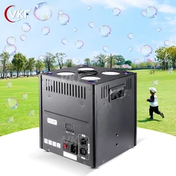 LED Mini Vertical Bubbles Machine Stage Special Effect Bubble Machine Remote DMX512 Contreller for Wedding Performance DJ DISCO