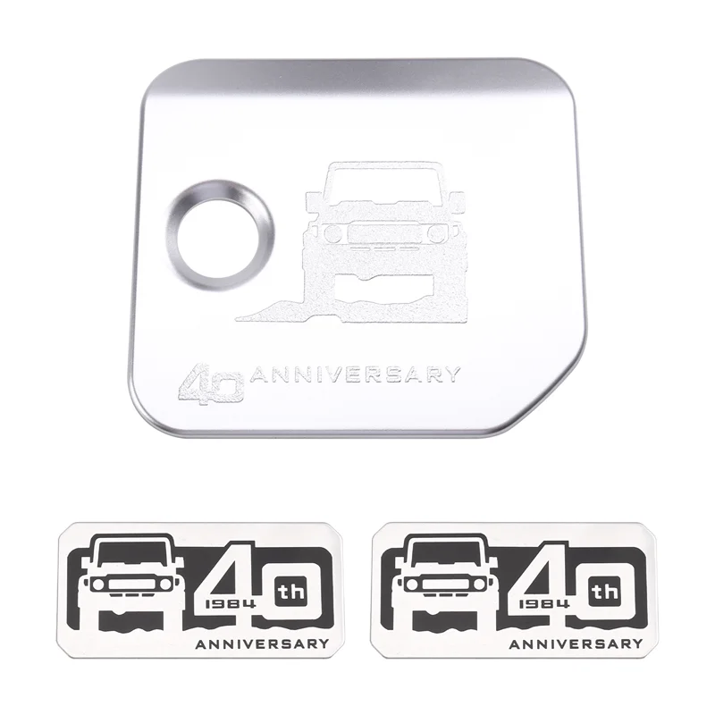 

Наклейка с эмблемой на 40-летие, набор крышек топливного бака для Toyota Land Cruiser 70 серии LC76 LC79 LC78 LC75, аксессуары